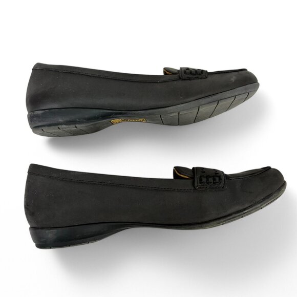 Natural Soul Naturalizer Black Loafers Size 8M Generous Preppy Office - Picture 9 of 14